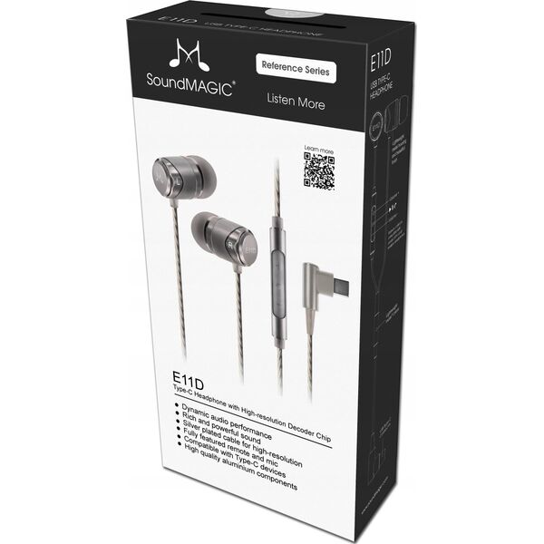 Ακουστικά SoundMagic SoundMagic E11D Dark Gun 14118677 6949379002632