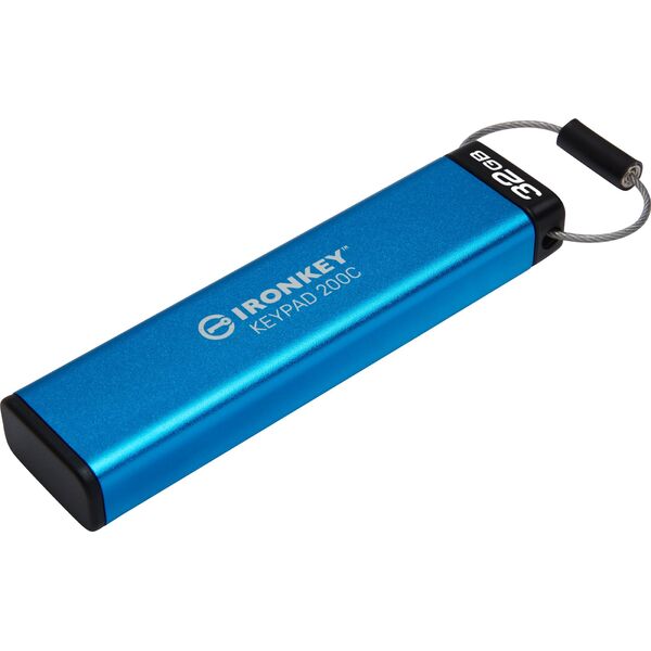 Pendrive Kingston Kingston IronKey Keypad 200 32GB USB-C AES Encrypted