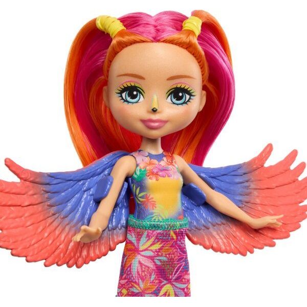 Mattel Enchantimals Lalka i zwierzątko Tukan (HRX83)