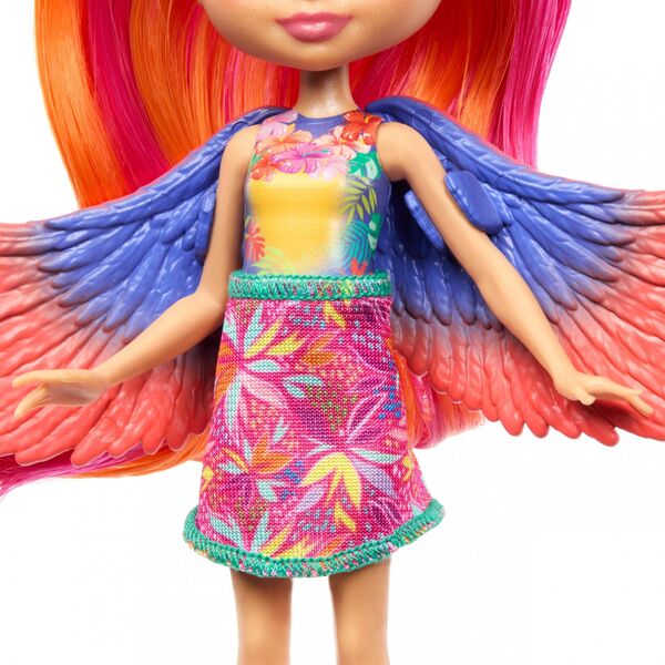 Mattel Enchantimals Lalka i zwierzątko Tukan (HRX83)