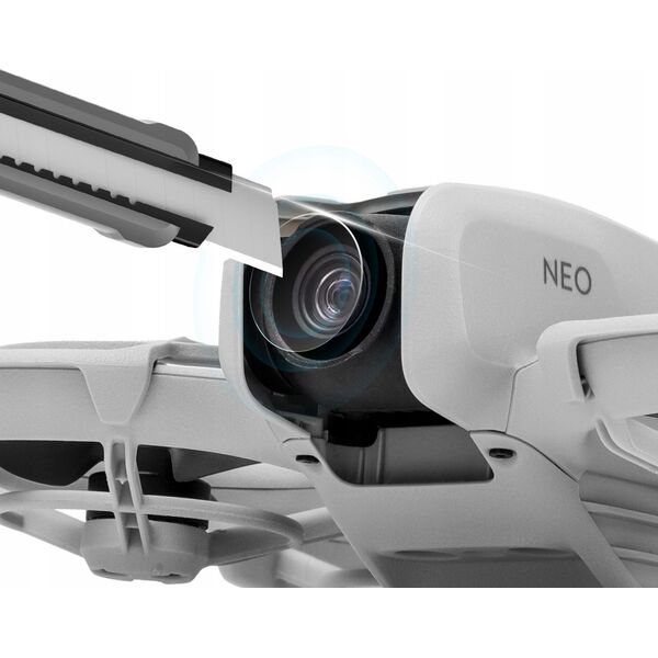 SunnyLife Zestaw Osłon 2x Szkło Osłona Ochrona Osłony na Obiektyw na do Drona DJI NEO / NE-BHM861