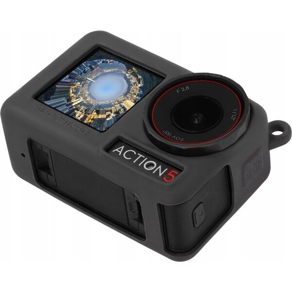 SunnyLife Pokrowiec Futerał Case Etui Osłona +Pasek Smycz do DJI OSMO ACTION 5 PRO / OA5-BHT885