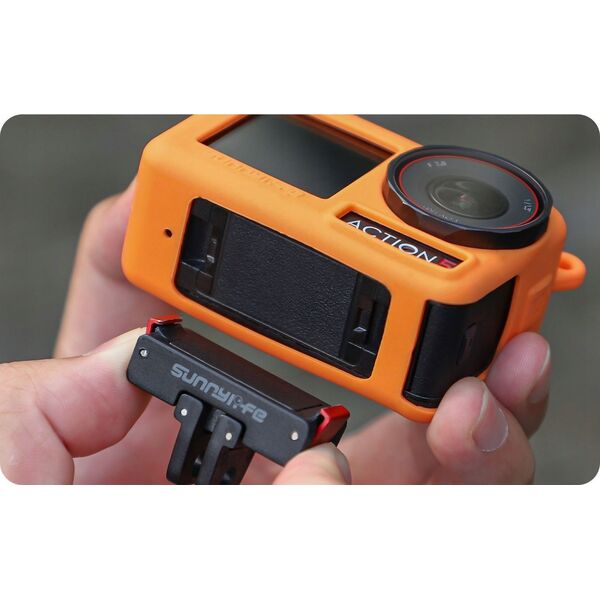 SunnyLife Pokrowiec Futerał Case Etui Osłona +Pasek Smycz do DJI OSMO ACTION 5 PRO / OA5-BHT885