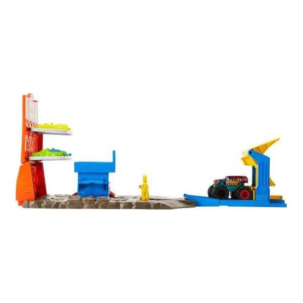 Hot Wheels Tor samochodowy Demolka na stacji  (HFB12)