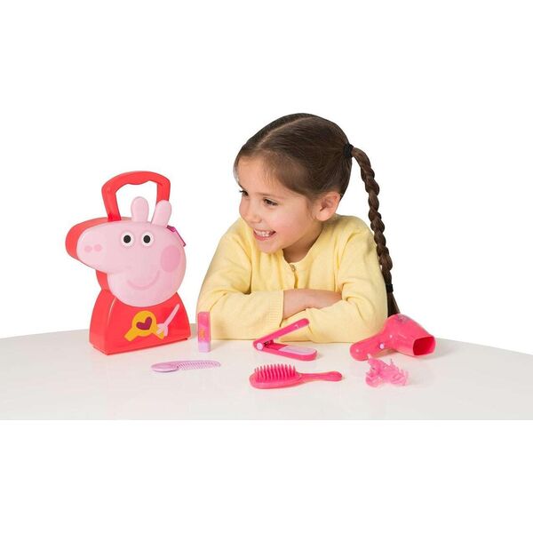 HTI Świnka Peppa Walizeczka fryzjerska z akcesoriami