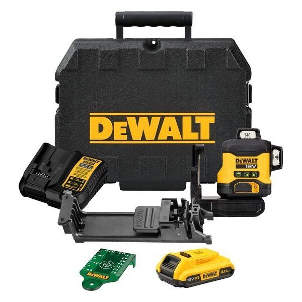 Dewalt DEWALT.LASER LINIOWY 18V 3X360 1x2,0Ah DCLE34031D1