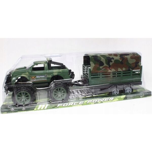 AMiO Jeep wojskowy z przyczepą 363F-11 10604