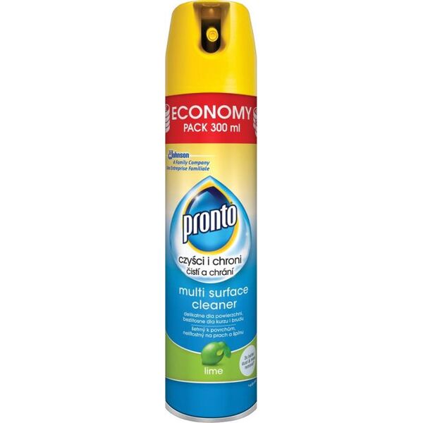 Pronto Pronto Multi Surface Lime - Pianka do czyszczenia i pielęgnacji powierzchni - 300 ml