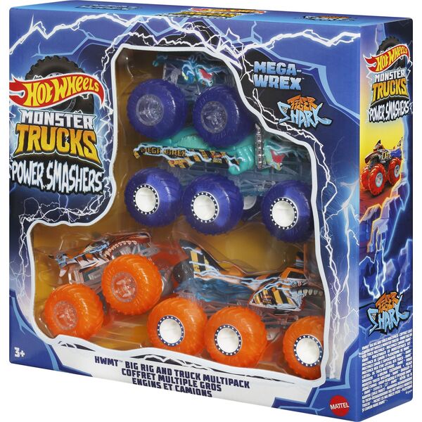 Mattel HW MT Power Smashers zestaw pojazdów HYJ29 /4