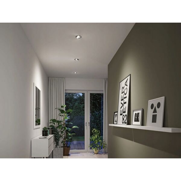 Oprawa do wbudowania ANMUS LED 3-STEP DIM 5W 700lm 105mm 2700K-6500K IP20 230V chrom matowy / aluminium