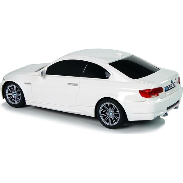 LeanToys Import LEANToys Auto Zdalnie Sterowane BMW M3 Białe 2,4 G Pilot Kierownica 1:18 Dźwięk Światła