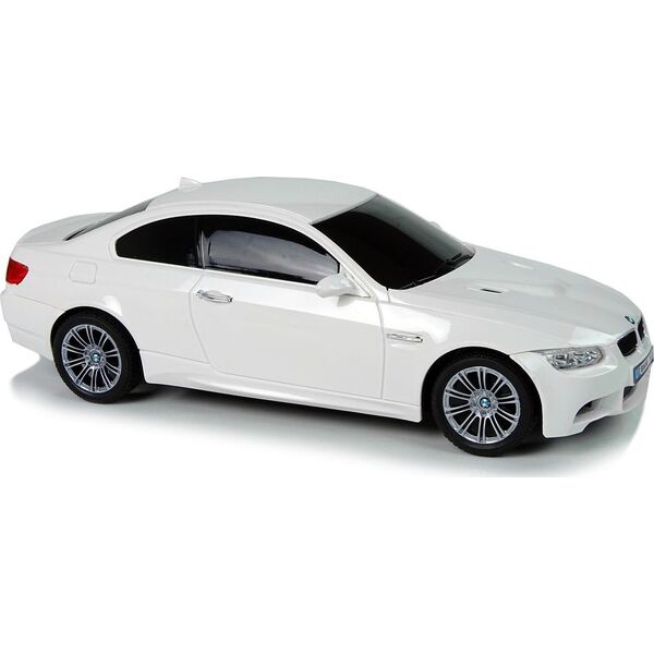 LeanToys Import LEANToys Auto Zdalnie Sterowane BMW M3 Białe 2,4 G Pilot Kierownica 1:18 Dźwięk Światła