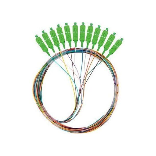 Lanberg Pigtail SM SC/APC Easy Strip 9/125 G657A1 12X2M multikolor