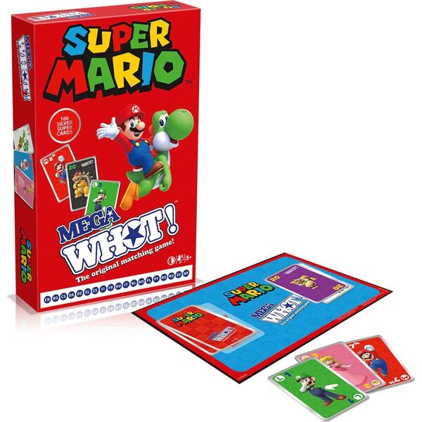 Winning Moves *****Winning MEGA Whot! Super Mario WM04006 53358