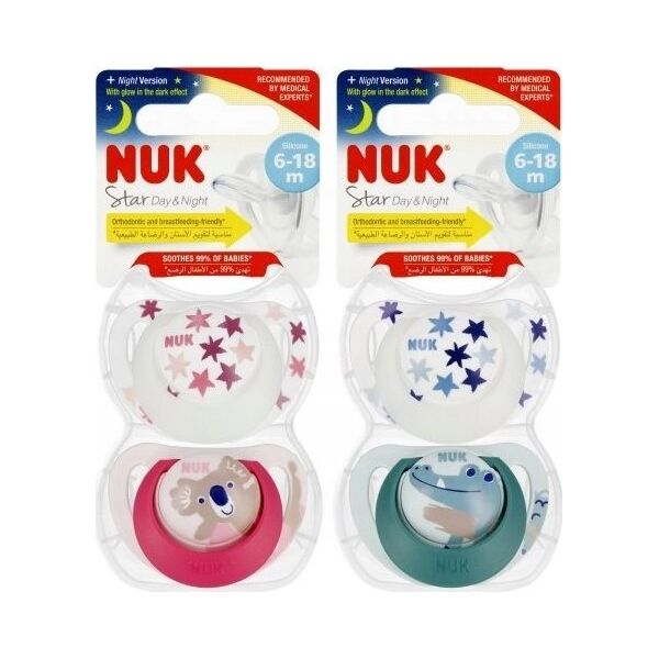 NUK NUK SMOCZEK USP 2EL 6-18M D&N 10736727 1/6