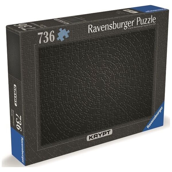 Ravensburger Puzzle 736 Krypt Czarne