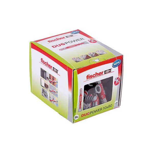 Fischer Kołek DuoPower 10 x 80mm 25szt. (538252)