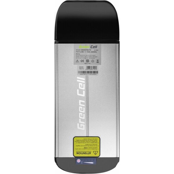 Green Cell Green Cell - Bateria do roweru elektrycznego E-Bike z ładowarką 36V 15Ah 540Wh Li-Ion 5.5x2.1mm