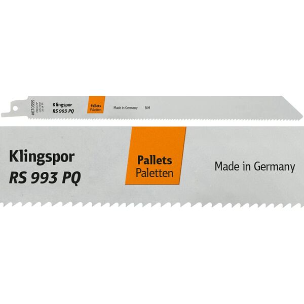 Klingspor KLINGSPOR RECIMER SAW LADE 230x19x0,9mm RS 993 PQ /5 τεμ. 14046391 4014855939985