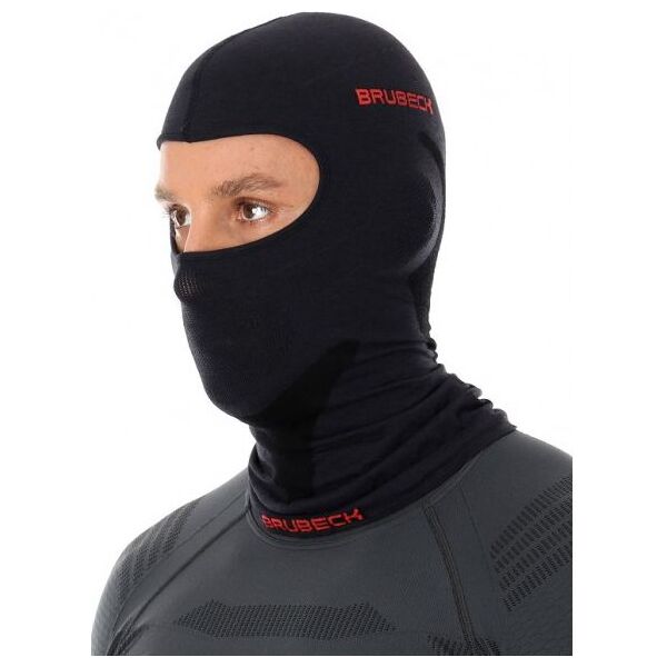 Brubeck Kominiarka merino czarna r. S/M (KM10370)