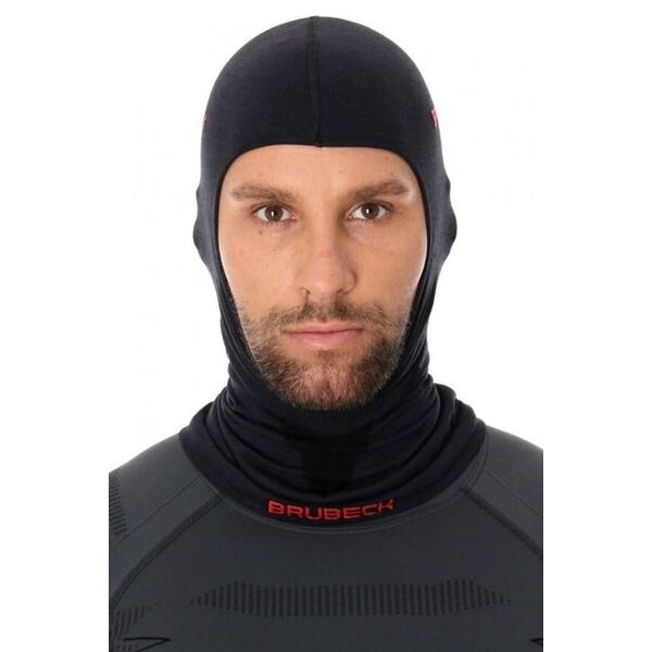 Brubeck Kominiarka merino czarna r. S/M (KM10370)