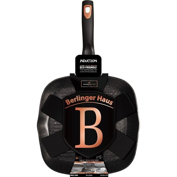 Patelnia Berlinger Haus grillowa Black Rose 28cm