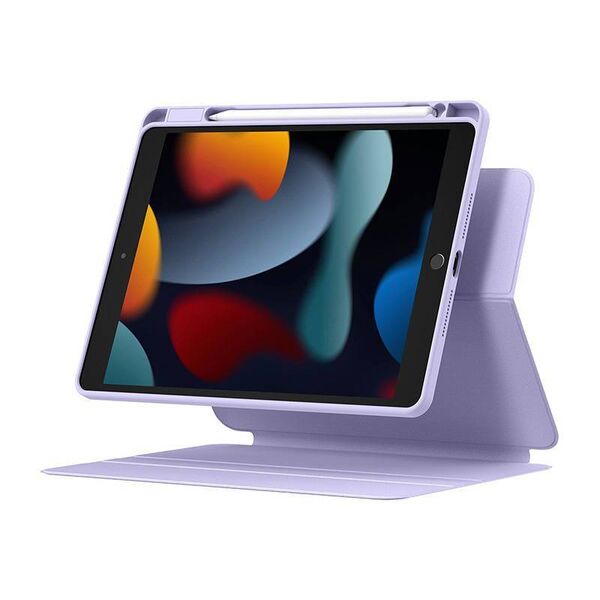 Baseus Minimalist Series IPad 10.2" Magnetic protective case (purple) 6932172625658