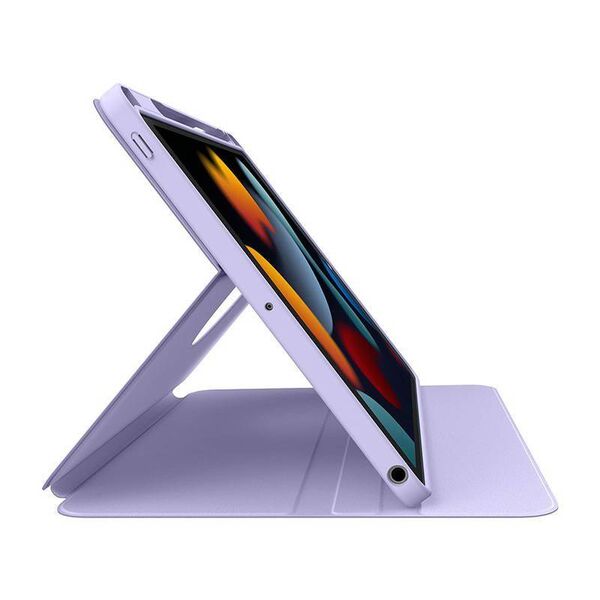 Baseus Minimalist Series IPad 10.2" Magnetic protective case (purple) 6932172625658