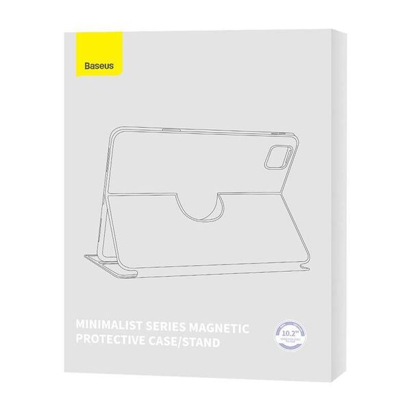 Baseus Minimalist Series IPad 10.2" Magnetic protective case (purple) 6932172625658