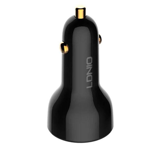 Car charger LDNIO C503Q, 2x USB, QC 3.0, 36W (black) 5905316146952