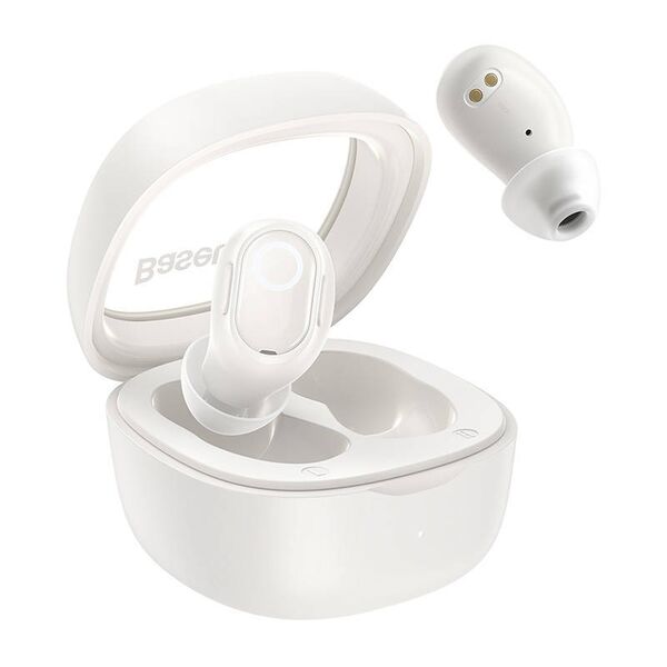 Baseus Bowie WM02 TWS headphones (white) 6932172609672