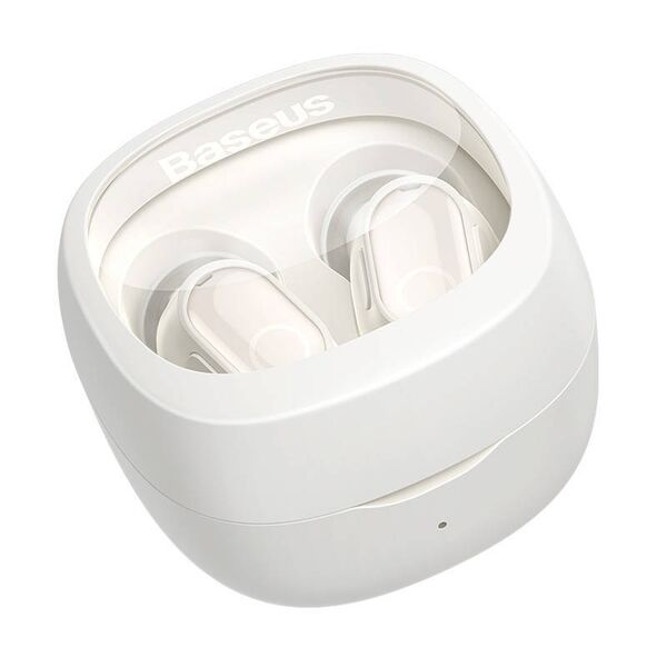 Baseus Bowie WM02 TWS headphones (white) 6932172609672
