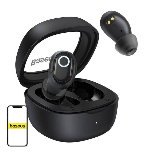 Baseus Bowie WM02 TWS headphones (black) 6932172613303