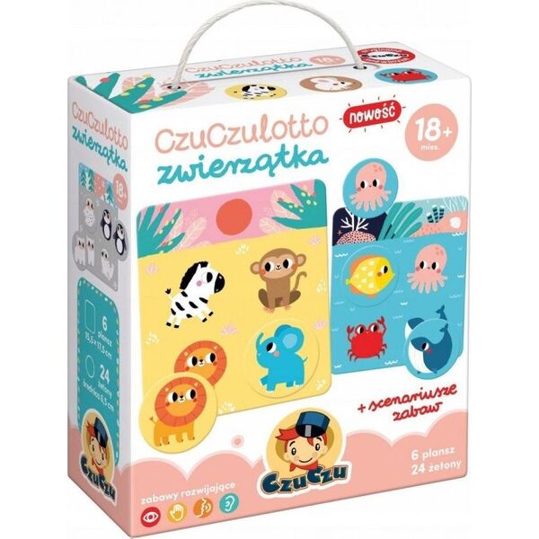 Czuczu CzuCzulotto Zwierzątka 18m+ CzuCzu