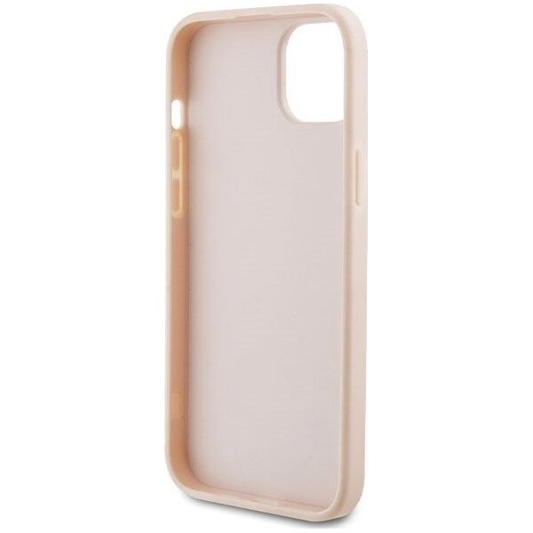 Karl Lagerfeld Karl Lagerfeld KLHCP15MPQKPMP iPhone 15 Plus 6.7" różowy/pink hardcase Quilted K Pattern