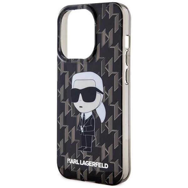 Karl Lagerfeld Karl Lagerfeld KLHCP15XHNKMKLK iPhone 15 Pro Max 6.7" czarny/black hardcase Monogram Ikonik