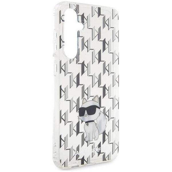 Karl Lagerfeld Etui Karl Lagerfeld KLHCS23FEHNCMKLT Samsung Galaxy S23 FE hardcase Monogram Choupette transparent