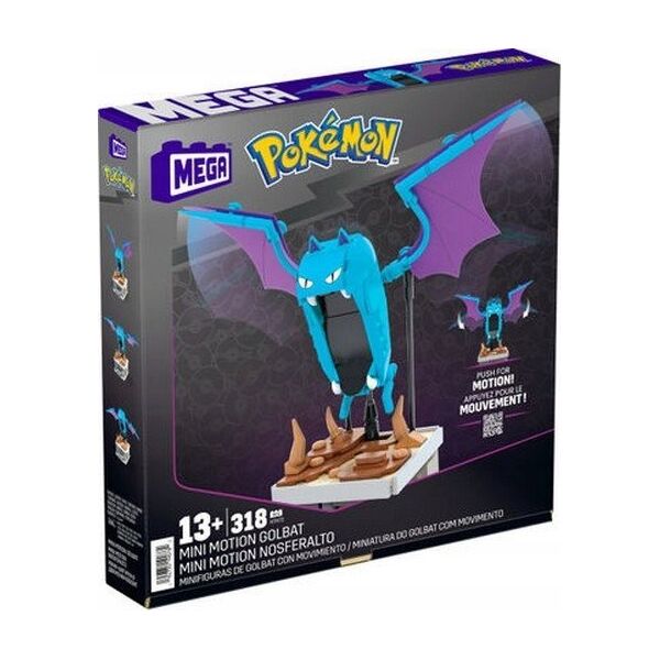 Mattel MEGA POKEMON mini motion Golbat HTH72 /6