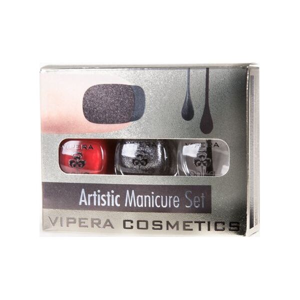 Vipera Zestaw lakierów do paznokci Set Artistic Manicure 06 Dracula 3x5.5ml