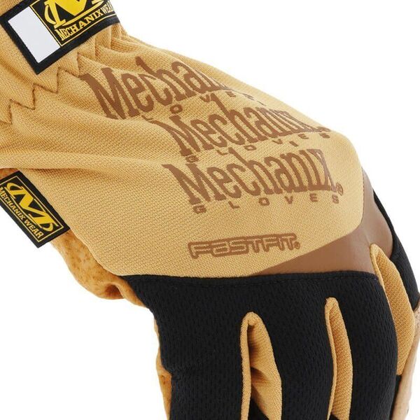 Mechanix Wear Mechanix Wear Rękawice Leather FastFit Czarne-Coyote M