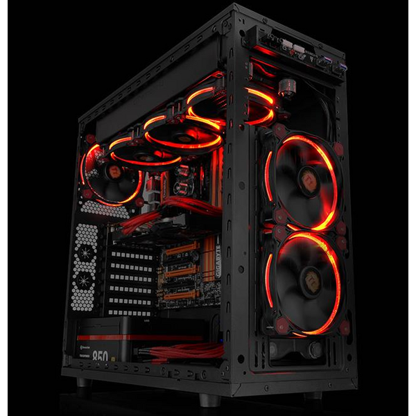 Wentylator Thermaltake Riing 12 LED Czerwony (CL-F038-PL12RE-A)