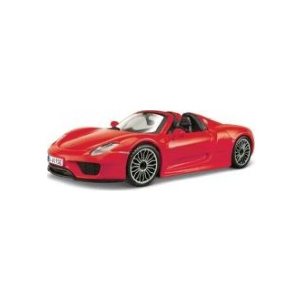 Bburago Porsche 918 Spyder Red 1:24 BBURAGO