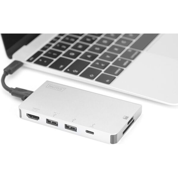 Stacja/replikator Digitus DA-70867 USB-C