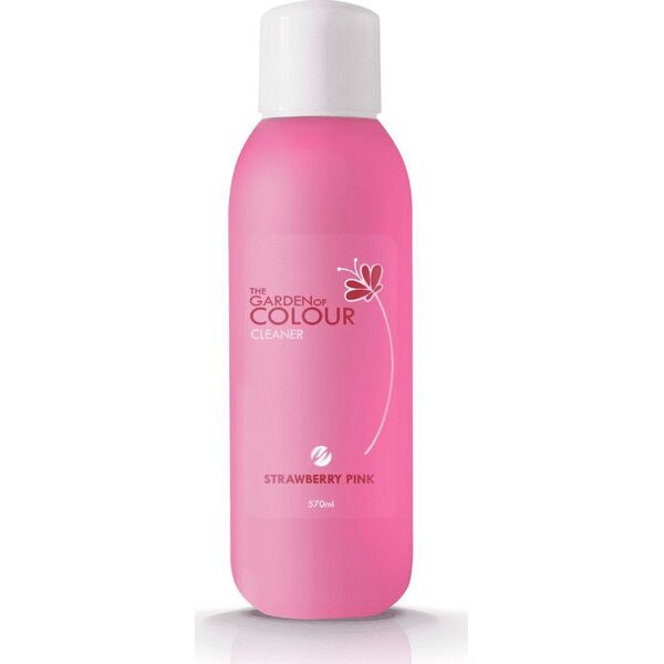 Silcare Płyn do odtłuszczania płytki paznokcia The Garden of Colour Cleaner Strawberry Pink 570ml