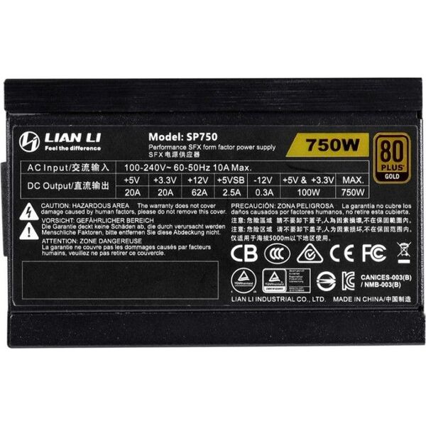 Zasilacz Lian Li SP750 SFX 750W Czarny