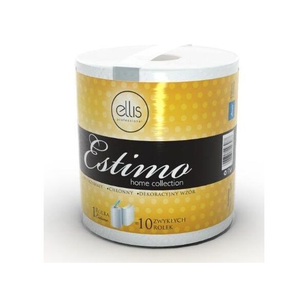 Ellis Ręcznik w roli ELLIS Estimo 100m 2 warstwy celuloza 500 listków 9.793.134 3087