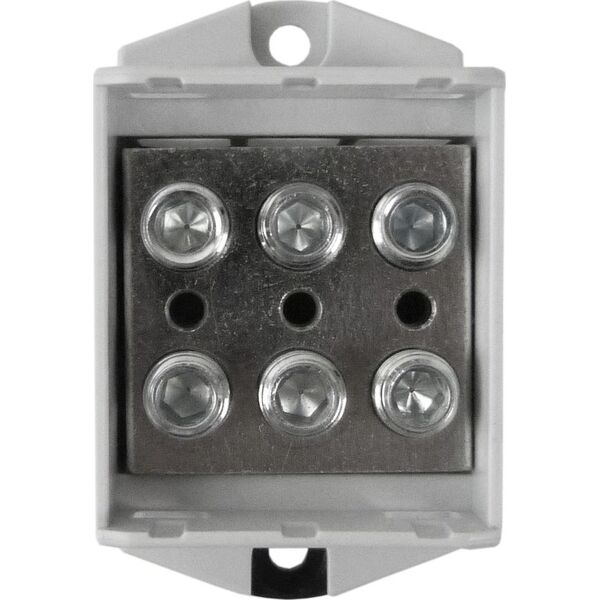 MOREK Złączka szynowa 1,5-50mm2 nieb. 6otwor AL/CU 1000V TH35 3P MAA3050B10 Morek 4290