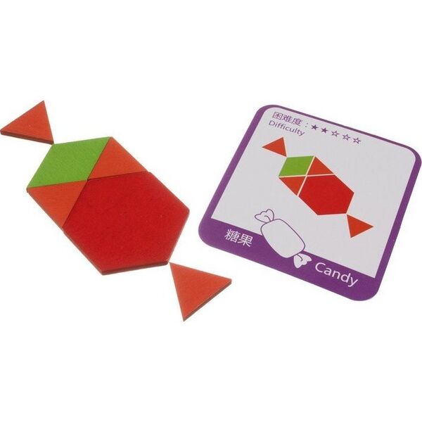 Kruzzel Układanka edukacyjna- figury geometryczne