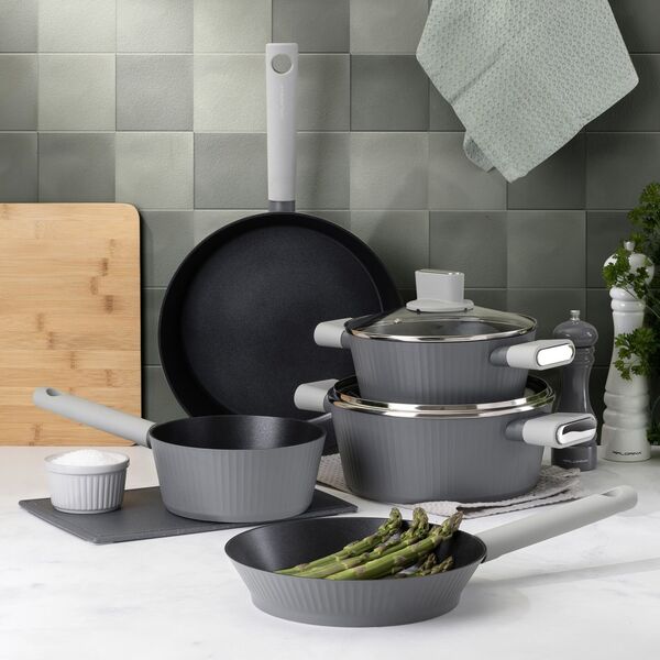 Florina Garnek aluminiowy z pokrywką Florina Serrano 28 cm 6,1 l