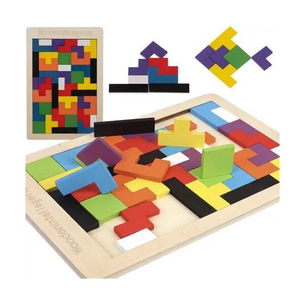 Kruzzel Układanka drewniana- puzzle/ Kruzzel 22667